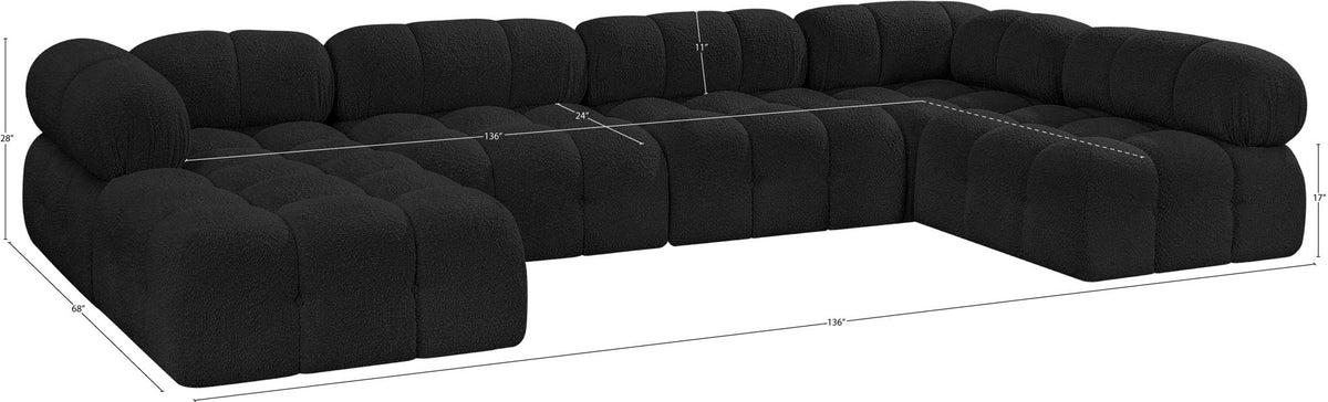 Ames - 6 Piece Modular U-Shaped Sectional