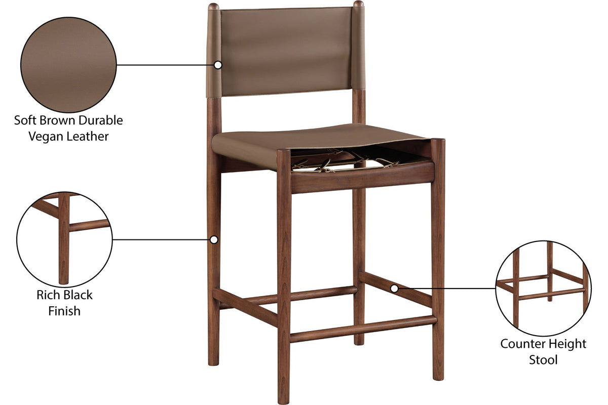 Rawlins - Counter Stool - Walnut Frame