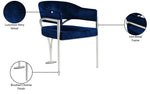 Madelyn - Dining Chair (Set of 2) - Brushed Chrome