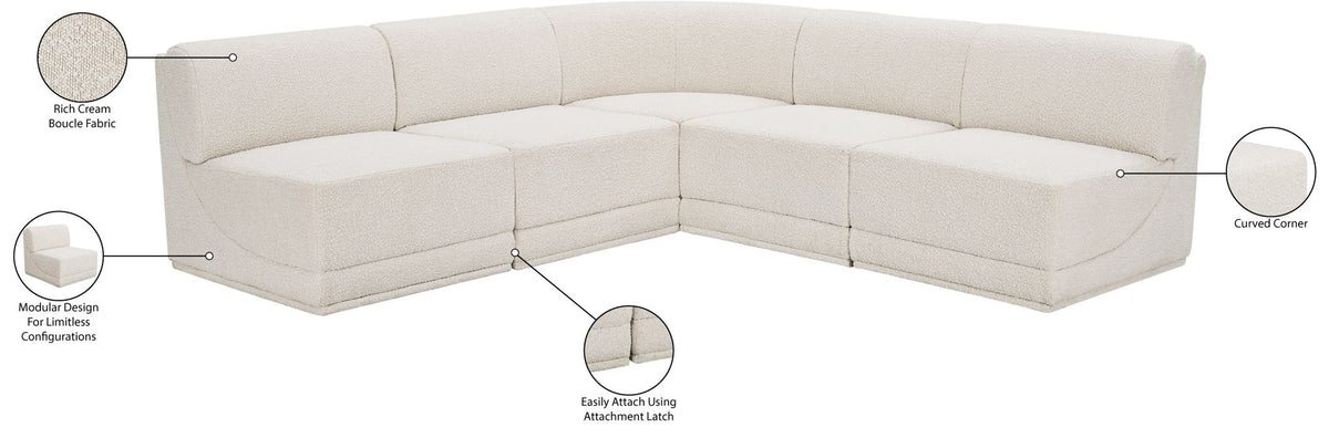 Ollie - 5 Piece Modular Sectional