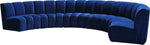 Infinity - 6 Piece Velvet Modular Sectional