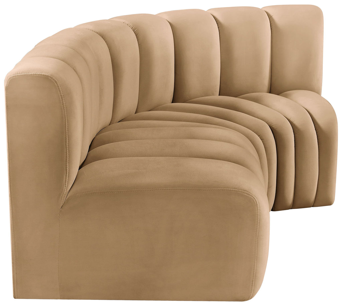 Arc - Velvet 3 Piece Sofa