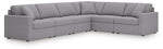 Modmax - L-Shaped Sectional - Granite