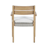 Arden - Wood And Wicker Patio Dining Chair (Set of 2) - Natural / Brown