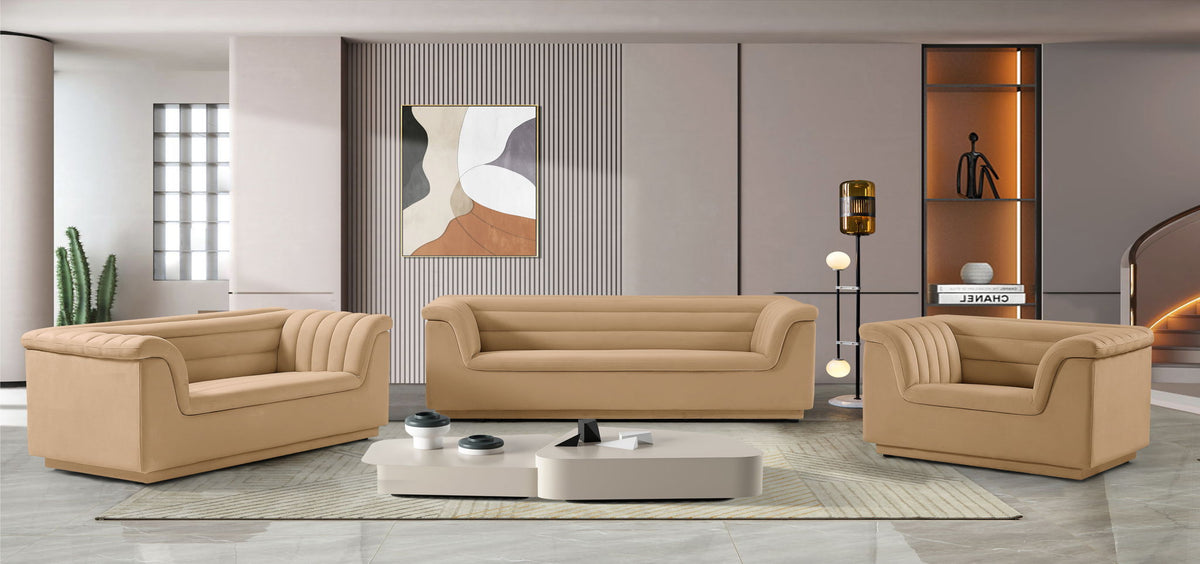 Cascade - Velvet Chair