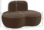 Swerve - Velvet Upholstered Chair
