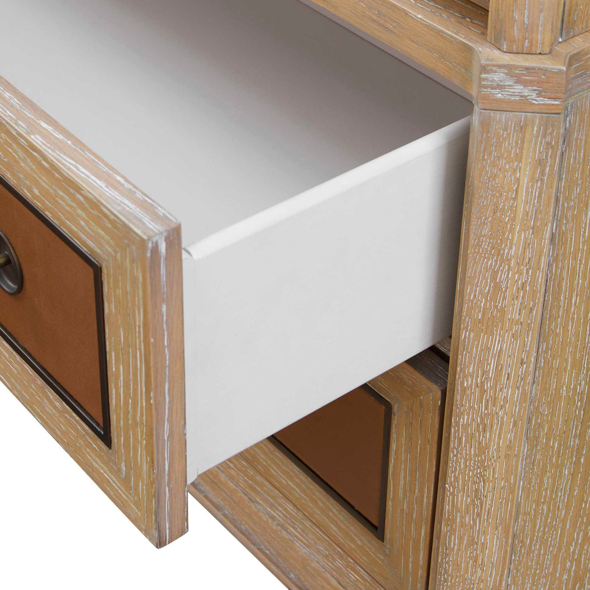 Hide Away - Secretary Desk - Brown / Woodtone
