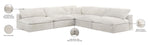 Cozy - 5 Piece Modular Corner Armless Sectional