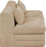 Stellar - 2 Piece 76" Upholstered Modular Armless Loveseat