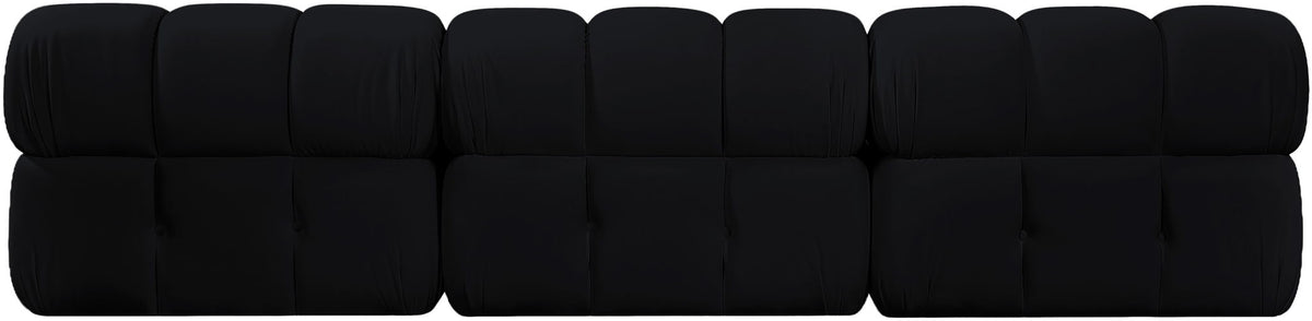 Orin - Velvet 3 Piece Modular Sofa