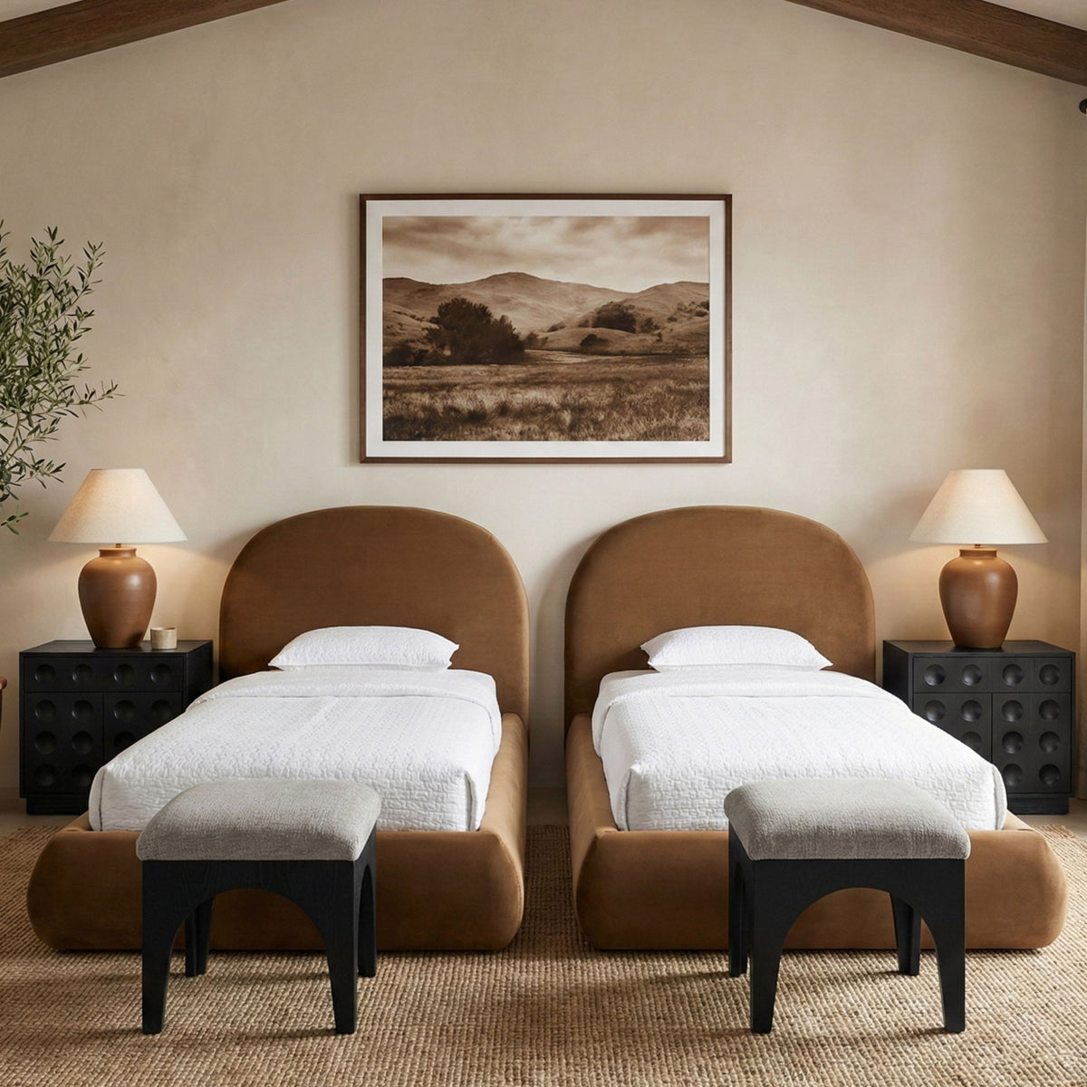 Celine - Upholstered Bed