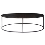 Coreene - Oval Coffee Table - Black