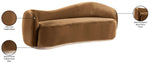 Gustavo - Velvet Upholstered Sofa