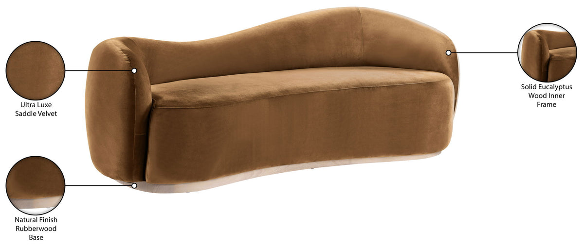 Gustavo - Velvet Upholstered Sofa