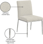 Reeves - Dining Side Chair (Set of 2) - Silver Base