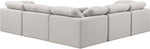 Indulge - Linen 5 Piece Modular Corner Sectional