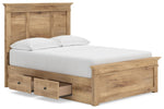 Makidern - Panel Storage Bed