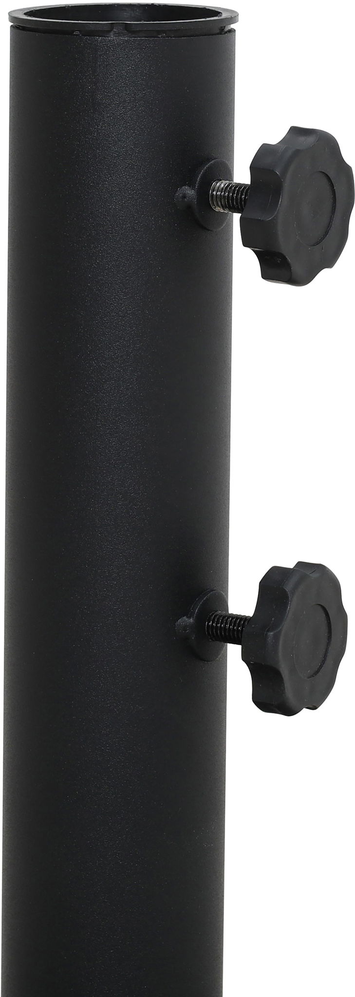 Fiji - Aluminum Patio Umbrella With Round Black Base