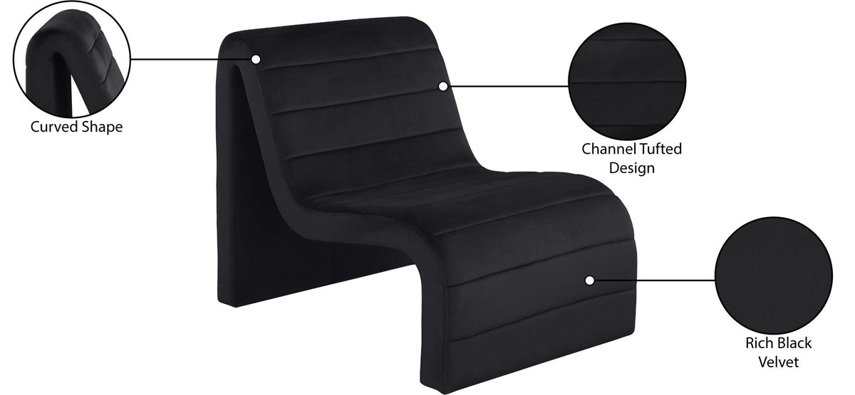 Ivy - Velvet Accent Chair
