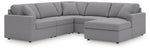 Modmax - U-Shaped Sectional - Granite