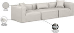Cube - Modular 3 Seat Sofa