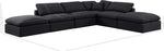 Indulge - Linen 6 Piece Modular Armless Sectional