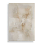 Remedy - Hand Painted Modern Canvas - Brown / Gray / White / Woodtone