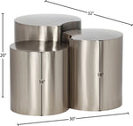 Dimple - 20" 3 Piece Modular End Table