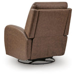 Motion-Max - Swivel Glider Power Recliner - Saddle