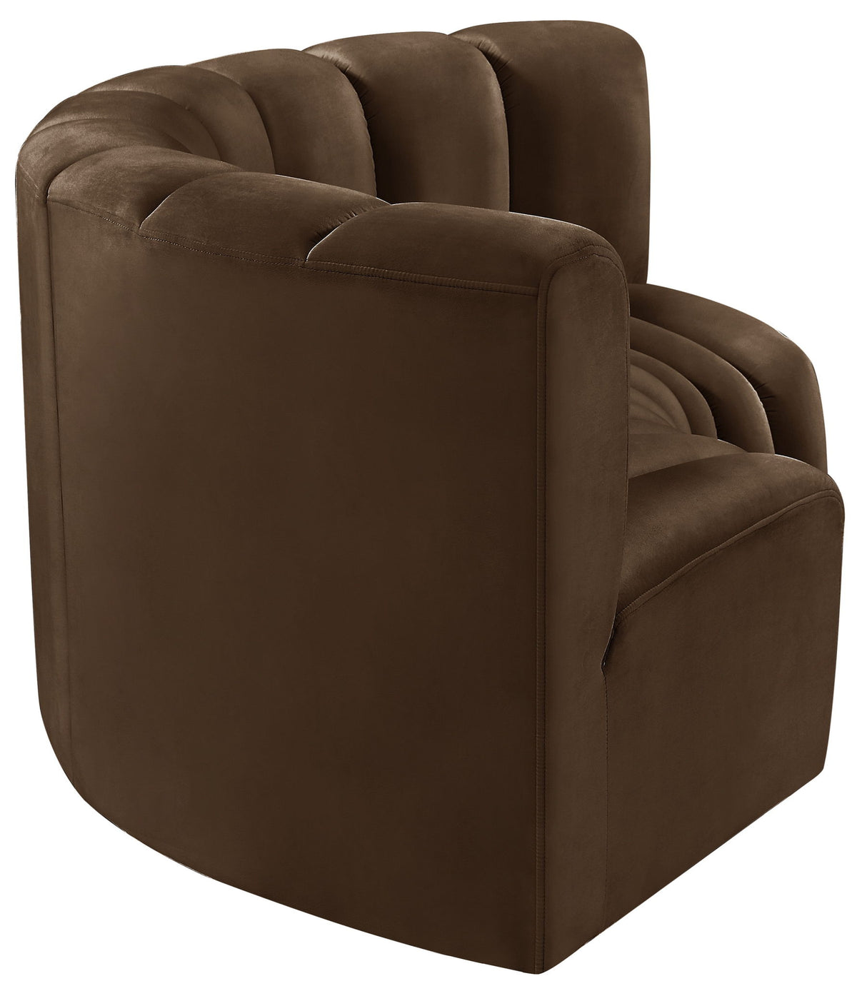 Arc - Velvet 3 Piece Modular U-Shaped Sofa