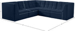 Relax - 5 Piece Modular Sectional