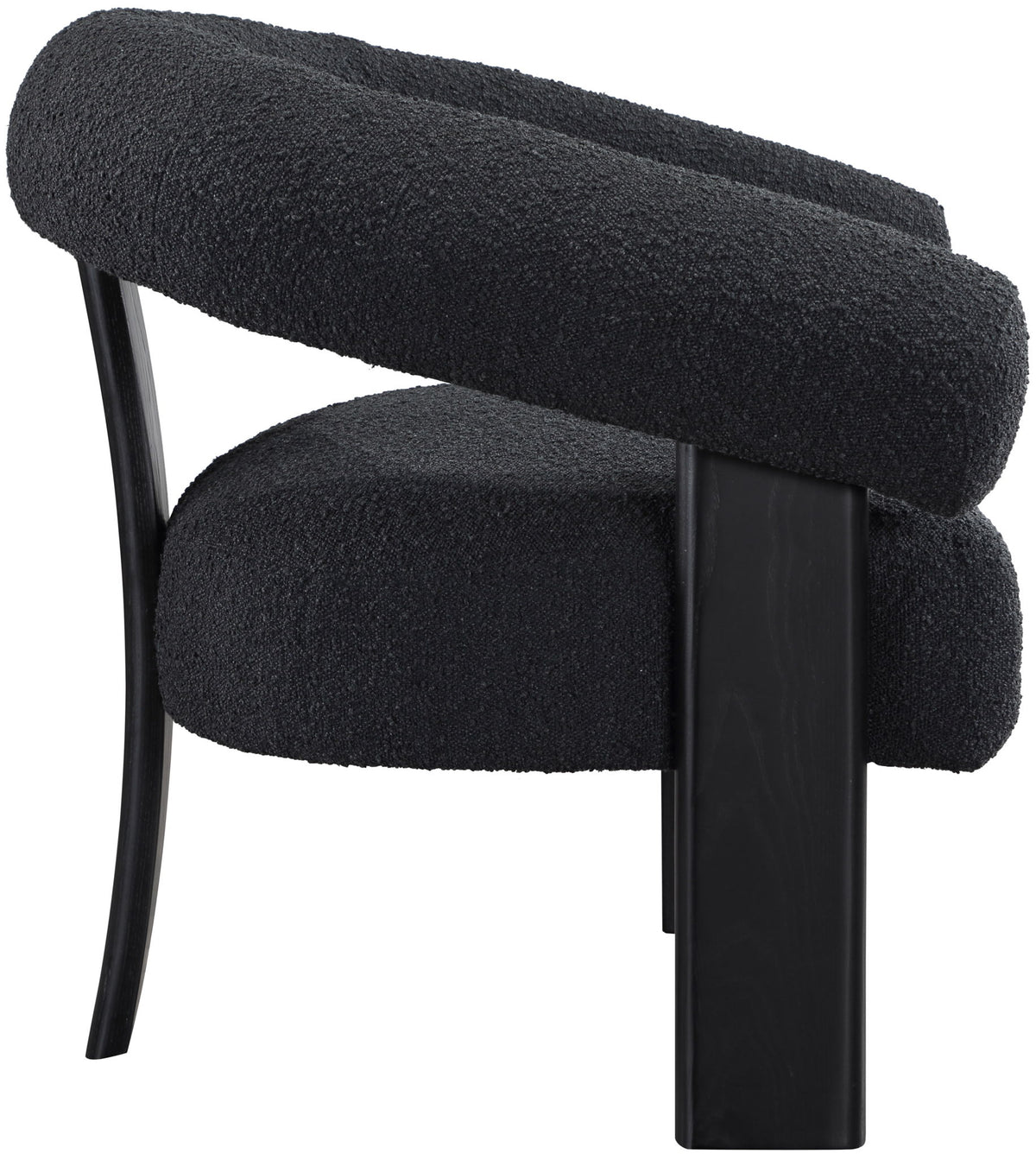 Winston - Accent Chair With Black Legs