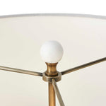 Atom - Table Lamp - Brass / White