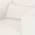 Tarra - Chenille Armchair - Cream