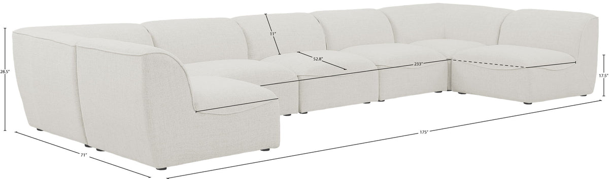 Miramar - 7 Piece Modular Sectional