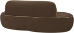 Swerve - Velvet 77" Upholstered Loveseat