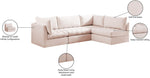 Jacob - 4 Pc. Modular Sectional