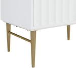 Modernist - Bathroom Vanity With Gold Legs