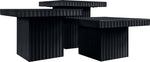 Spencer - Oak Veneer 3 Piece Coffee Tabl