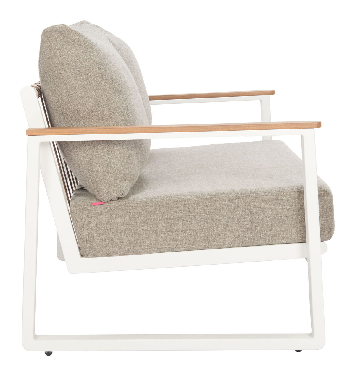 Welt - Outdoor Sofa - Taupe / White