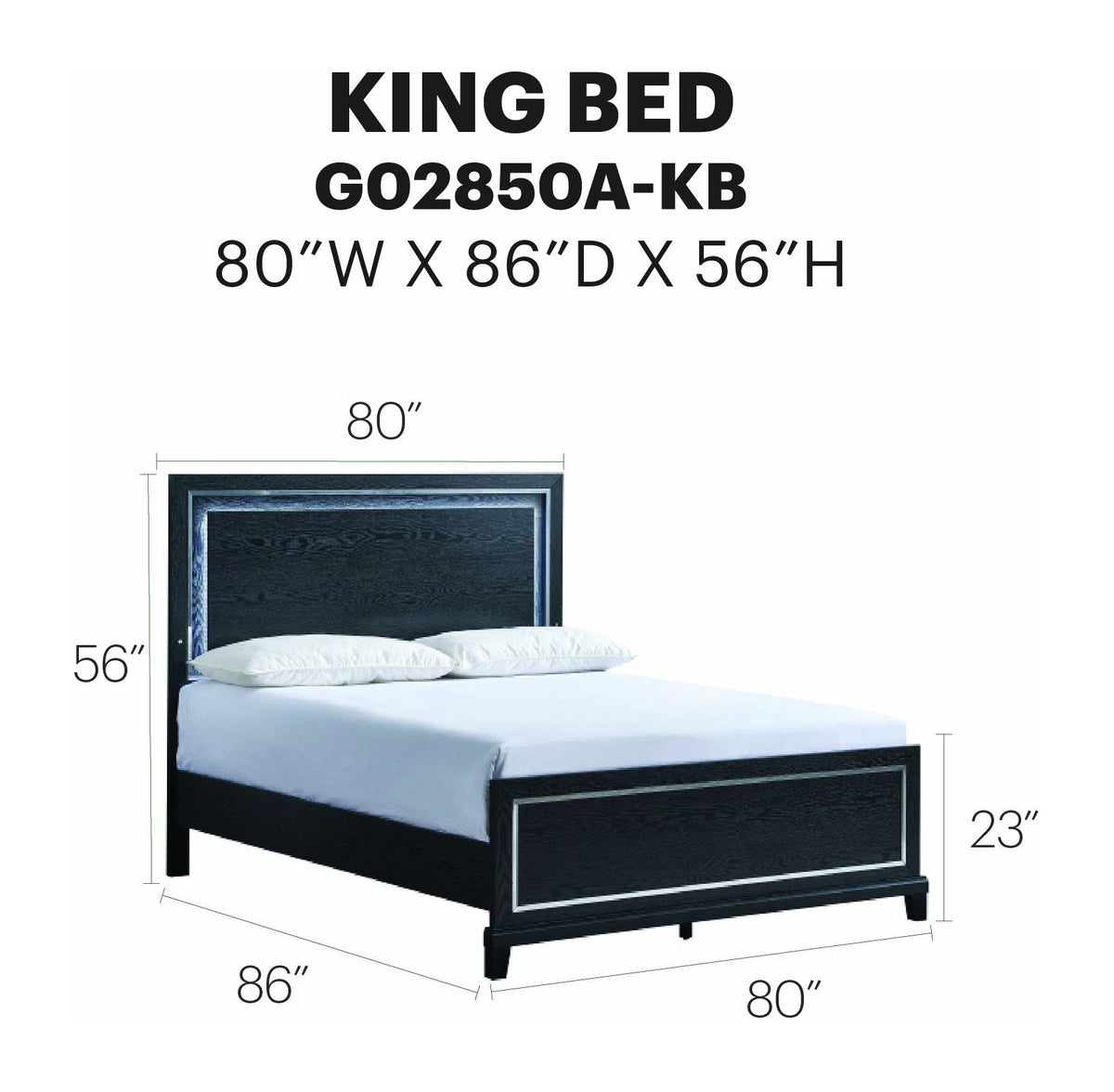 Glory Furniture - Livingston - Bed