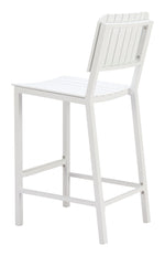 Kayu - Outdoor Barstool - White