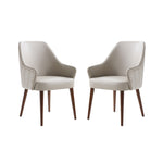 Manhattan Solace - Wood Upholstered Dining Armchair