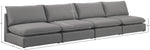 Mackenzie - Modular Sofa Armless - 4 Seats