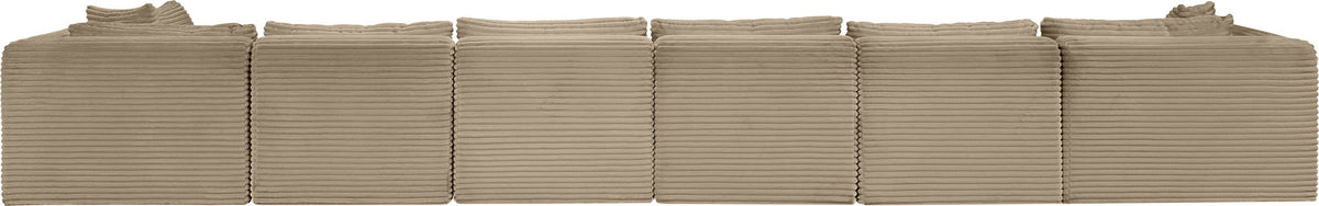 Shaggy - Fabric 7 Piece Modular Sectional
