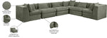 Stellar - 6 Piece Upholstered Modular Sectional