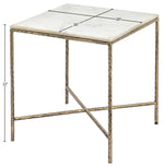 Valen - Marble And Iron Table