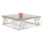 Scape Modern Concrete Coffee Table by VIG Furniture - View 2