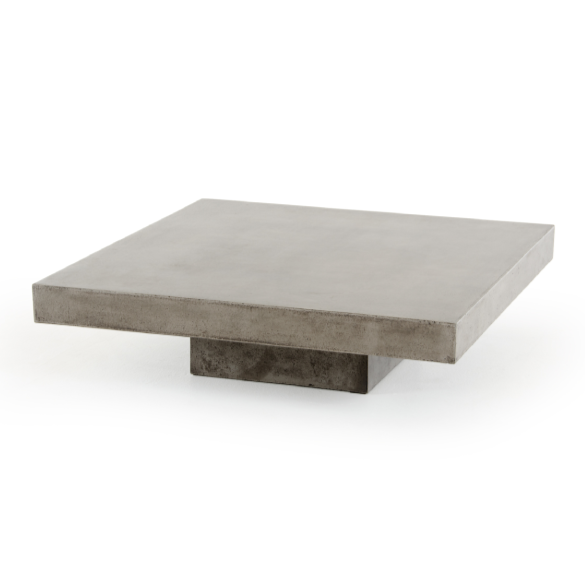 Morley Modern Concrete Coffee Table by VIG Furniture - View 4