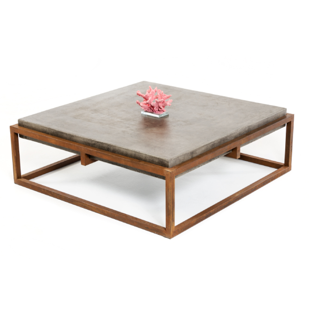 Shepard Modern Concrete Coffee Table by VIG Furniture - View 4